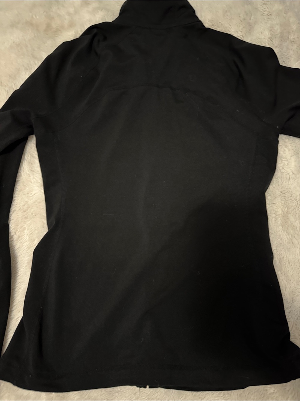 GAP Black Zip-Up Track Jacket With Thumb Holes | XS - Picture 6 of 7
